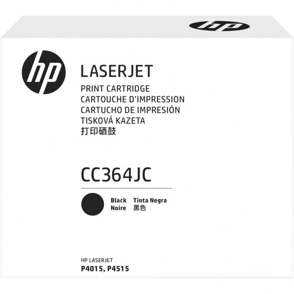 Тонер-картридж HP 64J Black LaserJet Contract Toner Cartridge (CC364JC)