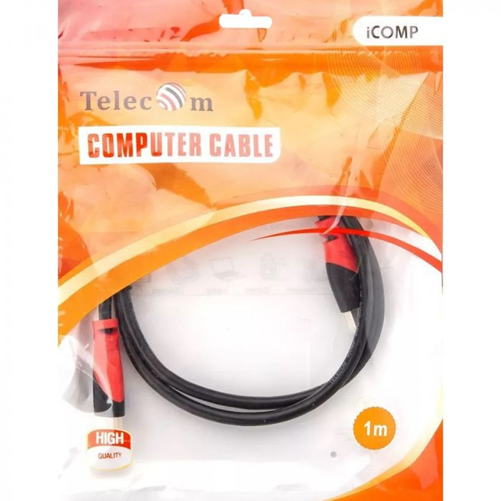 Кабель HDMI Telecom TCG220-1M, 1 м (мама-мама)
