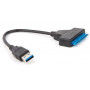 Кабель-адаптер VCOM USB 3.2 Type-AM to SATA