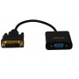 Кабель-переходник VCOM DVI-D 25M - VGA 15F