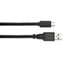 Кабель-адаптер USB 3.1 Type-Cm --> USB 3.0 Am, 2м iOpen (AopenQust) &ltACU401-2M> VCOM Кабель-переходник AOpenQust USB 3.1 Type C MUSB 3.0 Type A M (ACU401-2M)