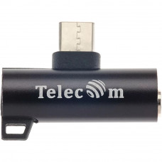 Переходник Telecom Адаптер USB 3.1 Type C MJack 3.5 mm F (TA433M-B)