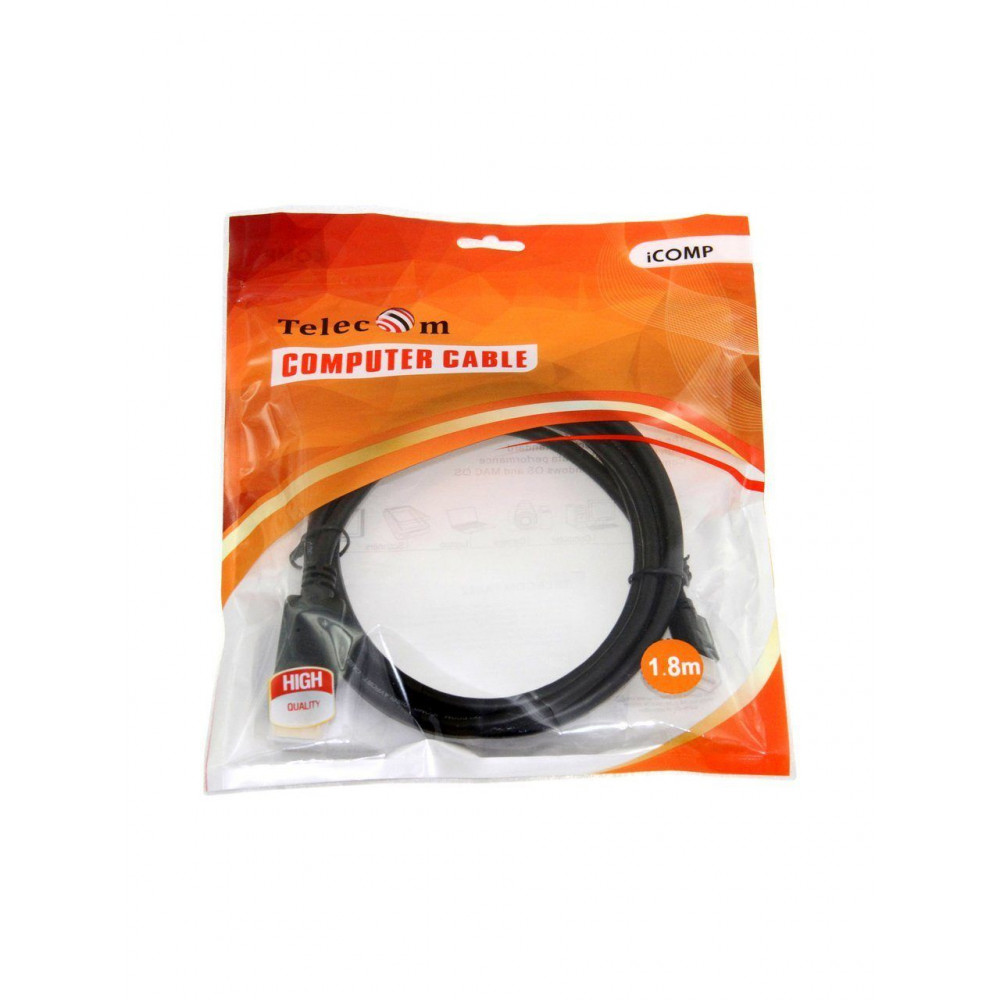 Кабель Telecom Mini DisplayPort (м) - DisplayPort (м) TA682, 1.8 м

