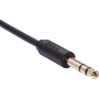Кабель-адаптер Telecom TAV6165-3M, переходник jack 6.35 мм M на jack 3.5 мм M
