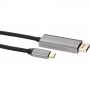 Кабель-адаптер VCOM Кабель-переходник USB 3.1 Type C MDisplayPort M (CU480MCPD-1.8M)