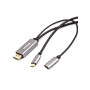 Кабель-адаптер VCOM USB 3.2 Type-C (m) - DisplayPort (m)