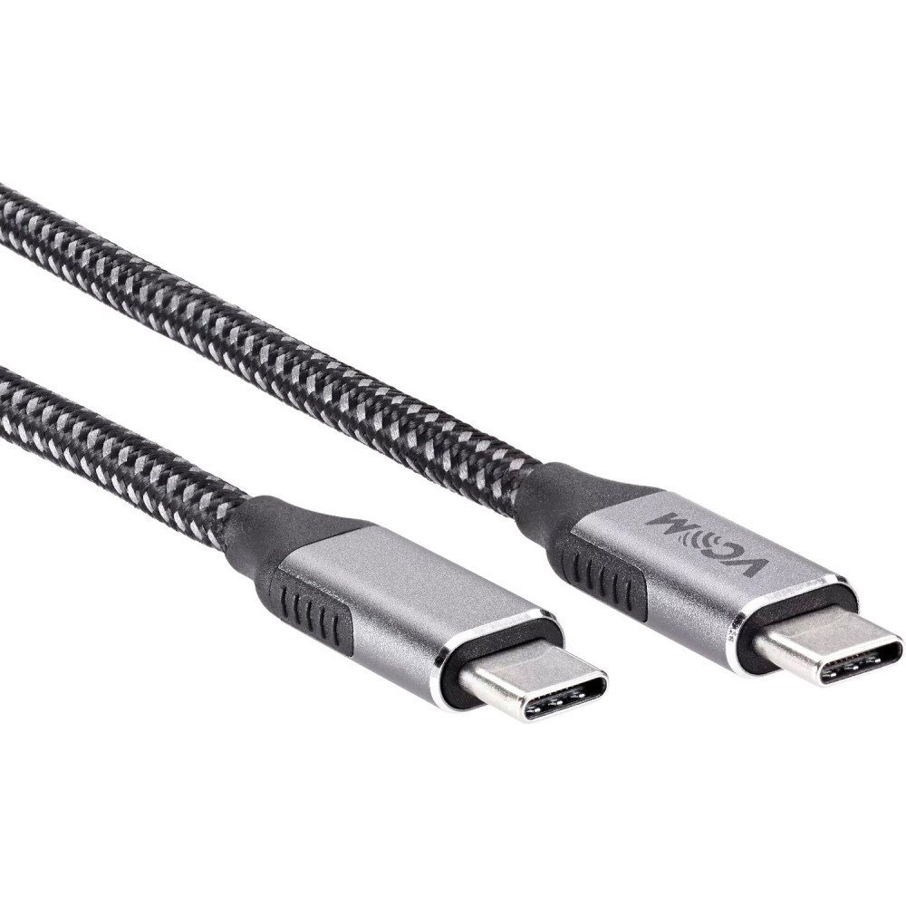 Кабель VCOM USB 3.1 Type-C M to Type-C M, 1.8 м (CU420M-1.8M)
