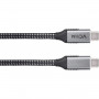 Кабель VCOM USB 3.1 Type-C M to Type-C M, 1.8 м (CU420M-1.8M)
