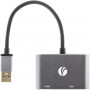 Кабель-переходник VCOM Кабель-переходник USB 3.0 AMHDMI F+VGA F (CU322M)