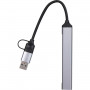 Адаптер VCOM Адаптер USB 2.0 Type-C+USB 2.0 Type-AMUSB 3.0+2 x USB 2.0 Type-AF+TF+SD (DH297)