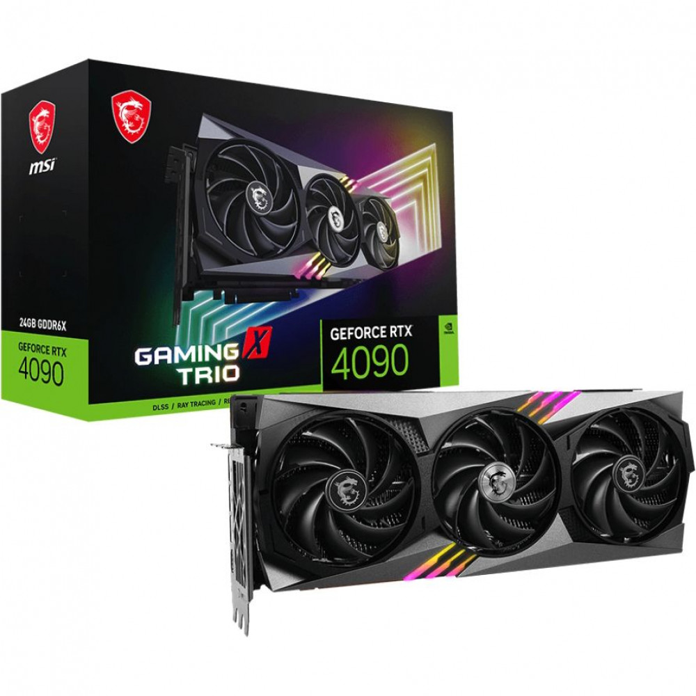 Видеокарта MSI GeForce RTX 4090 GAMING X TRIO 24G
