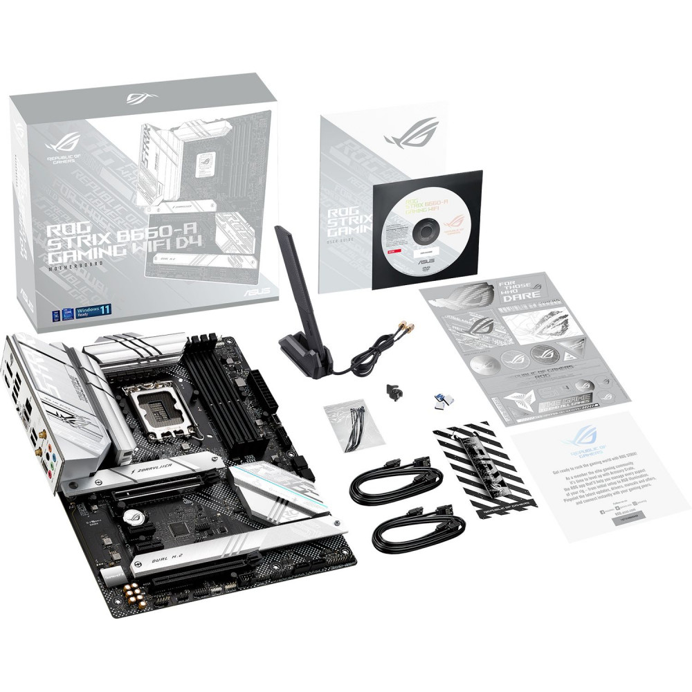 ASUS ROG STRIX B660-A GAMING WIFI D4 Материнская плата (90MB18S0-M1EAY0)
