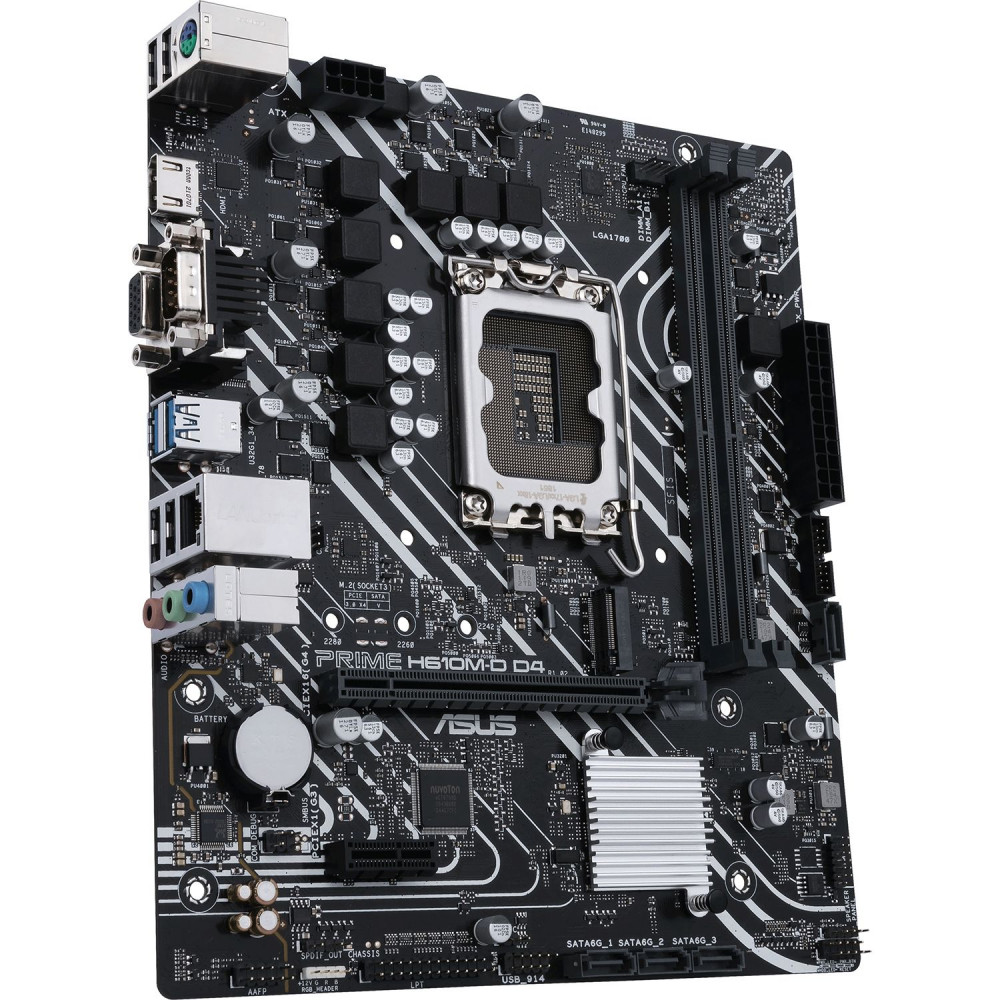 Материнская плата ASUS PRIME H610M-D D4 (90MB1A00-M0EAY0)
