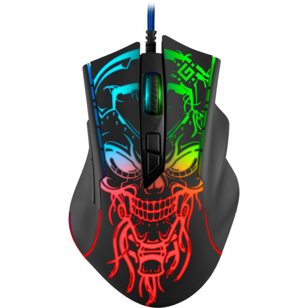 Defender Проводная игровая мышь Bulletstorm GM-928 7кнопок,7200dpi Defender Bulletstorm GM-928 (52928)