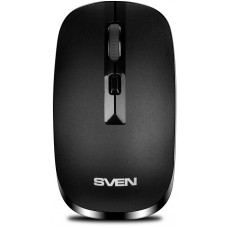 Беспроводная мышь SVEN RX-260W чёрная (2,4 GHz, 3+1кл. 80012001600DPI, блист.) Sven RX-260W