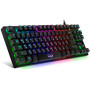 Игровая клавиатура SVEN KB-G7400, 87 клавиш, 12 Fn функций, подсветка (SV-019488)
