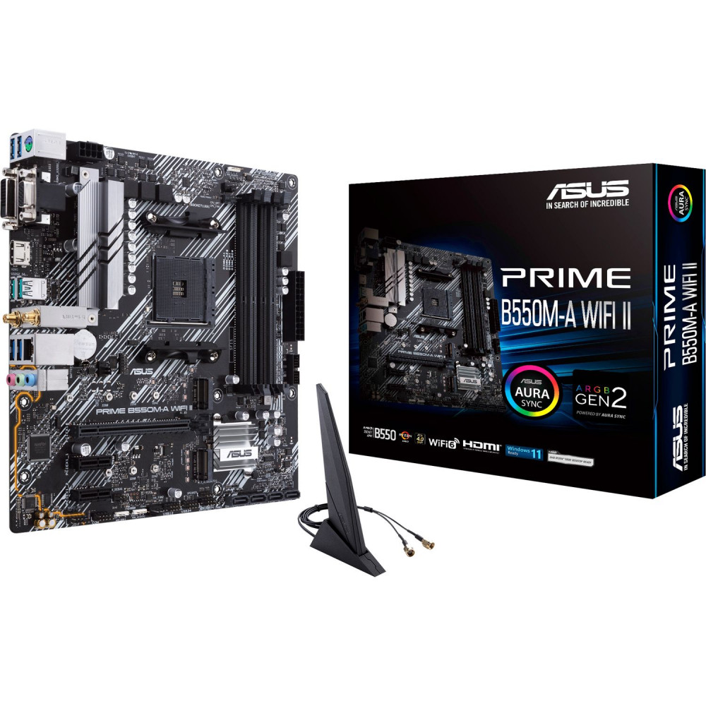 Материнская плата ASUS PRIME B550M-A WIFI II (90MB19X0-M0EAY0)
