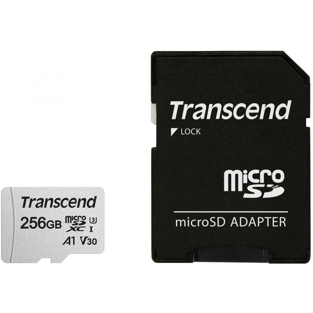 Карта памяти Transcend microSDXC 256GB 300S TS256GUSD300S-A
