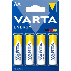 Батарейка Varta ENERGY LR6 AA BL4 Alkaline 1.5V (4106) (480400) (4 шт.) VARTA Varta ENERGY LR6 AA (04106213414)