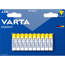 Батарейка Varta ENERGY LR03 AAA BL10 Alkaline 1.5V (4103) (10200) (10 шт.) VARTA Varta ENERGY LR03 AAA (04103229491)