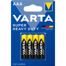 Батарейка Varta SUPERLIFE R03 AAA BL4 Heavy Duty 1.5V (2003) (448240) (4 шт.) VARTA Varta SUPERLIFE R03 AAA (02003101414)