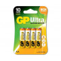 Алкалиновые батарейки GP Ultra Alkaline 15А AA - 4 шт. на блистере GP Ultra Alkaline 15А AA (4891199027598)