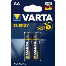 Батарейка Varta ENERGY LR6 AA BL2 Alkaline 1.5V (4106) (240200) (2 шт.) VARTA Varta ENERGY LR6 AA (04106229412)