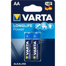 Батарейка Varta LONGLIFE POWER (HIGH ENERGY) LR6 AA BL2 Alkaline 1.5V (4906) (240200) (2 шт.) VARTA Varta LONGLIFE POWER LR6 AA (04906121412)