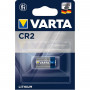 Батарейка Varta ELECTRONICS CR2 BL1 Lithium 3V (6206) (110100) (1 шт.) VARTA Varta PRIMARY LITHIUM CR2 (06206301401)