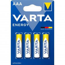 Батарейка Varta ENERGY LR03 AAA BL4 Alkaline 1.5V (4103) (440200) (4 шт.) VARTA Varta ENERGY LR03 AAA (04103213414)