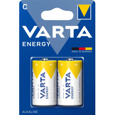 Батарейка Varta ENERGY LR14 C BL2 Alkaline 1.5V (4114) (220200) (2 шт.) VARTA Varta ENERGY LR14 C BL2 Alkaline 1.5V (4114)