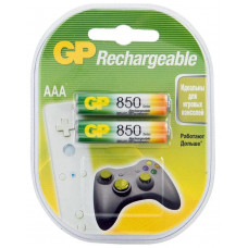 Перезаряжаемые аккумуляторы GP 85AAAHC AAA, емкость 850 мАч - 2 шт. в клемшеле GP 85AAAHC AAA (4891199061431)