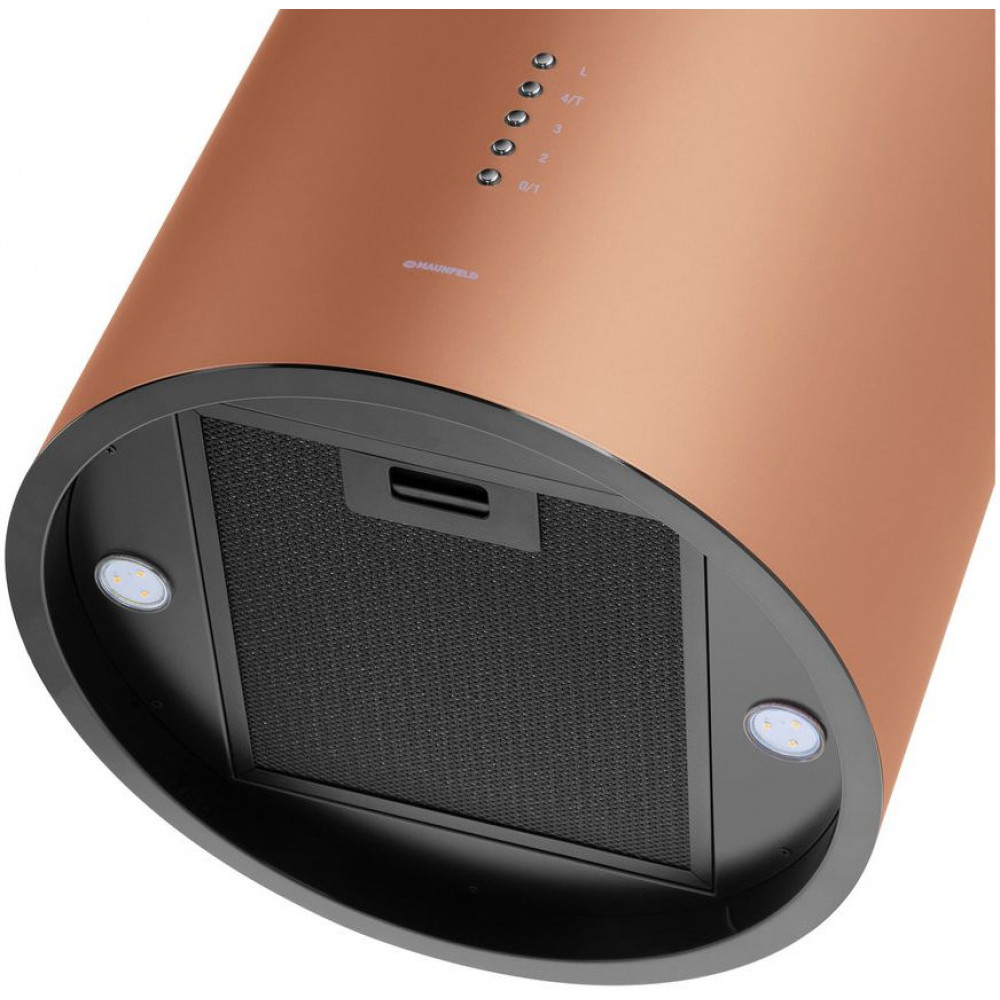 Вытяжка Maunfeld LEE ISLA 39 Black/Copper
