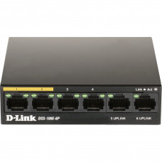 Коммутатор D-Link DSS-100E-6PA1A