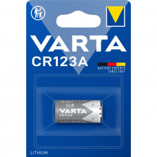 Батарейка Varta Professional CR123A BL1 Lithium 3V (6205) (110100) (1 шт.) VARTA Varta PROFESSIONAL CR123A (06205301401)
