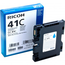 Картридж для гелевого принтера повышенной емкости GC 41C голубой Ricoh GC 41C