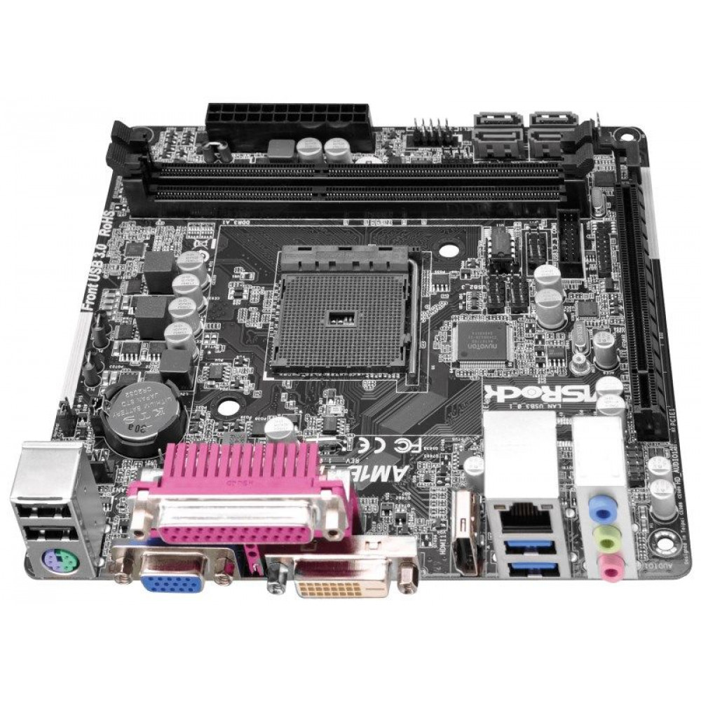 Материнская плата ASRock AM1B-ITX 
 Материнская плата ASRock AM1B-ITX