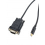 Кабель-адаптер VCOM Telecom USB 3.1 Type-CM --&ampgt VGA(M)