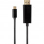 Кабель-адаптер USB 3.1 Type-Cm --> DP(m) 4K60Hz, 1,8m iOpen (AopenQust) &ltACU422C-1.8M> VCOM Кабель-переходник AOpenQust USB 3.1 Type C MDisplayPort M (ACU422C-1.8M)