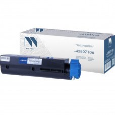 Тонер-картридж NV Print NV-45807106 для принтеров OKI.
