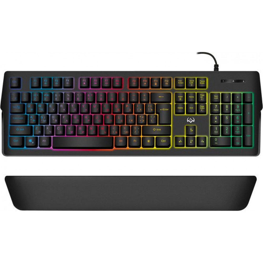 Игровая клавиатура SVEN KB-G9400, 104 клавиши, программное обеспечение, RGB-подсветка, артикул SV-019594
