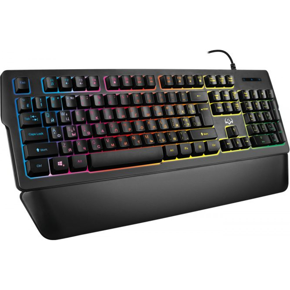 Игровая клавиатура SVEN KB-G9400, 104 клавиши, программное обеспечение, RGB-подсветка, артикул SV-019594
