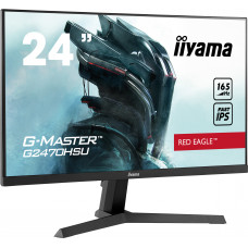 Монитор IIYAMA LCD 23.8" [16:9] 1920х1080(FHD) IPS, nonGLARE, 165 Гц, 250cd/m2, H178°/V178°, 1100:1, 80M:1, 16,7 миллионов цветов, 0,8 ms, HDMI, DP, USB-Hub, Tilt, Speakers, 3Y, Black