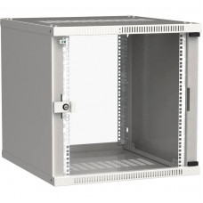 Шкаф LINEA WE 9U 600x600 мм, стеклянная дверь, серый, ITK LWE3-09U66-GF, 19
