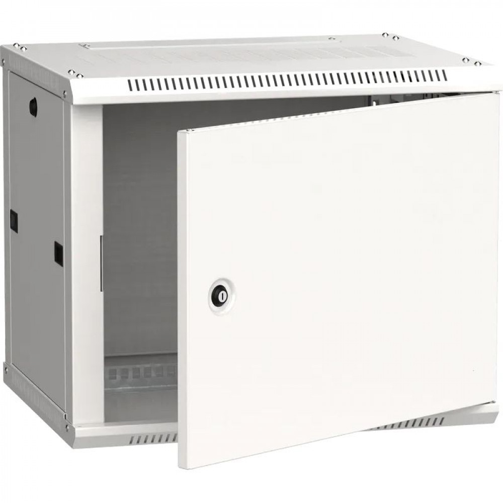 19&quot настенный шкаф 6U 600х450, металл. передняя дверь, серый (плоск. упак) ITK LWR3-06U64-MF, 19&ampquot 6U