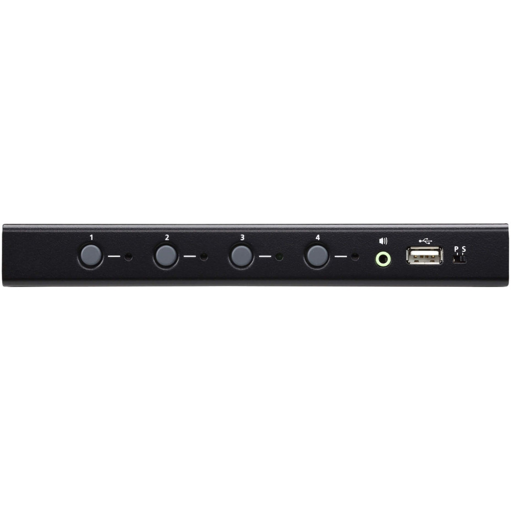 4-портовый USB KM-переключатель ATEN CS724KM с функцией Boundless Switching (кабели включены)
