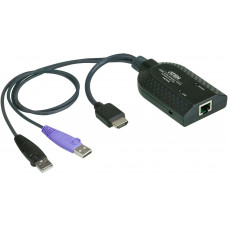 Модуль удлинителя, HDMI+KBD+MOUSE USB,  50 метр., для подкл. комплекта перключат. KN2124v2140v4124v4140v2116A213241164132 KM053209320032, макс.разреш. 1920х1200, RJ45+HD-DP+USB A-тип, Female+2xMale, без Б.П., (DDC2B) ATEN KA7168