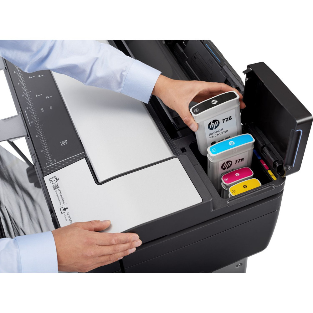 Струйное МФУ HP DesignJet T830 24-in MFP (модель F9A28D)
