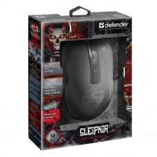 DEFENDER Игровая мышь проводная Sleipnir GM-927 6 кнопок,12800dpi