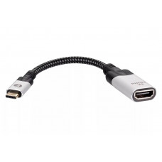 Aдаптер USB 3.1 Type-Cm --> HDMI A(f) 8K@60Hz, 0.15m ,Alum , VCOM <CU423MV-8K>
